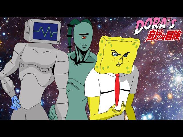 SPONGE'S REQUIEM- Dora's Bizarre Adventure Opening (Jojo's Bizarre Adventure Parody)