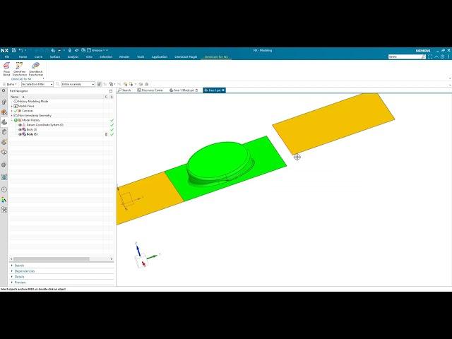 Siemens NX - OmniFree Transformer Tutorial 1-5