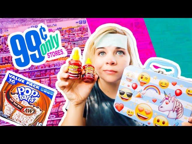 TESTING OUT WEIRD 99 CENT STORE PRODUCTS! // SoCassie
