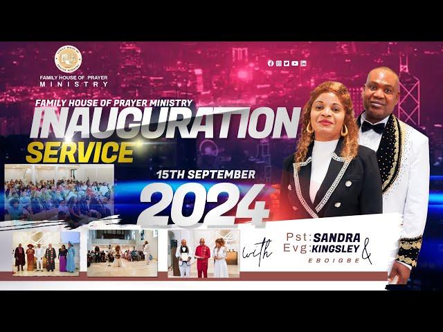 INAUGURATION AND ORDINATION Family House of prayer ministry FRANKFURT (C) 2024