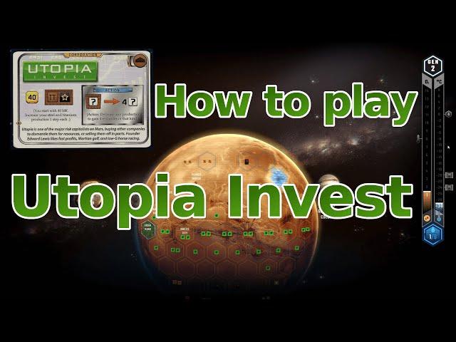 Terraforming Mars Tutorial - Utopia Invest