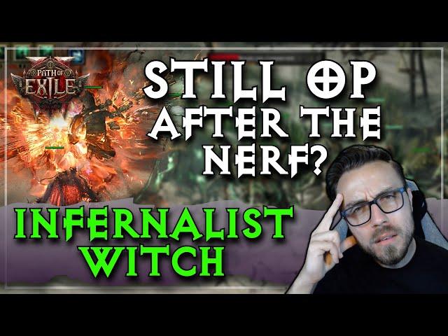 The Nerfs Did NOTHING! Infernalist Minion Witch Shreds Tier 15 Maps | Path of Exile 2 Guide