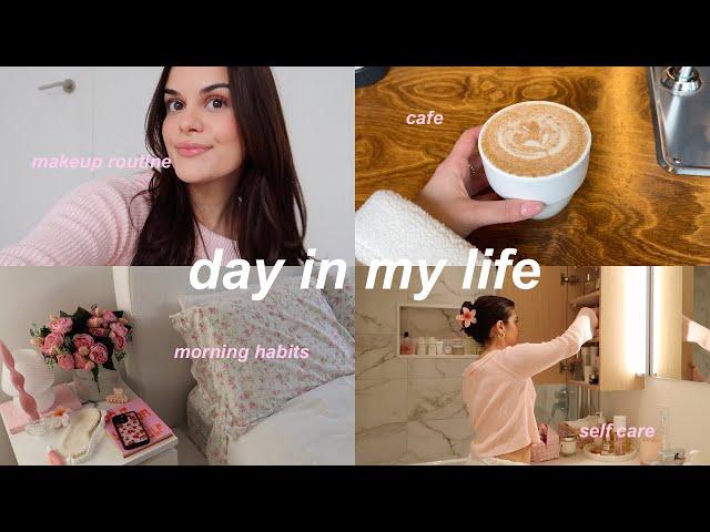 DAY IN MY LIFE VLOG: morning routine, self care, coffee date, cooking, night routine‍️️