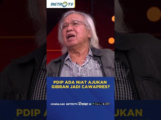 PDIP Ada Niat Ajukan Gibran Jadi Cawapres? #shorts