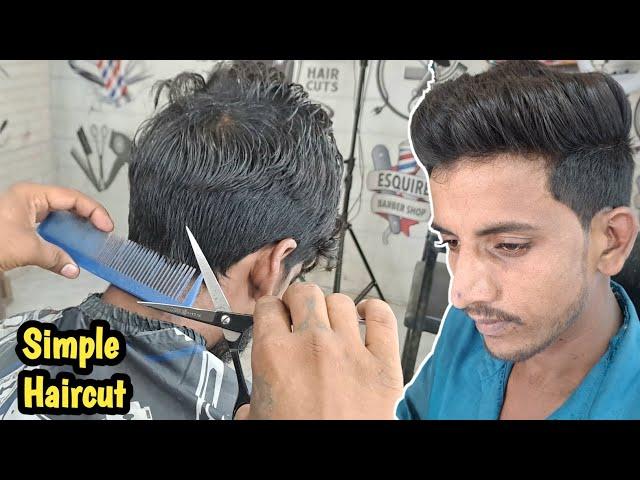 Simple Haircut kaise karte Hain | Simple Hair Cutting For Men | Training By Sahil Barber