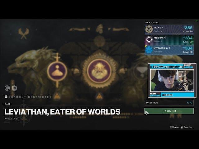 Prestige Eater of Worlds Raid Lair - Our First Completion (Redeem World's First)