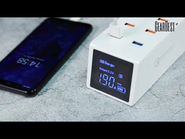 Fast Charge Adapter 6USB + 3 0 Smart IC Charger  - GearBest.com