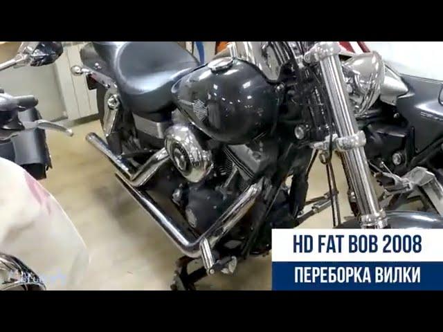 Harley Davidson Fat Bob переборка вилки