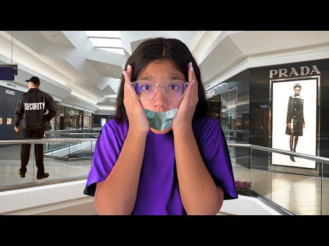 SILENT SHOPPING CHALLENGE! *I couldn't talk at all*