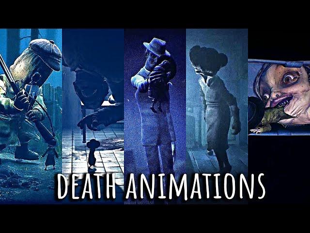 Little Nightmares 2 - How Monsters Kill You - Death Animations