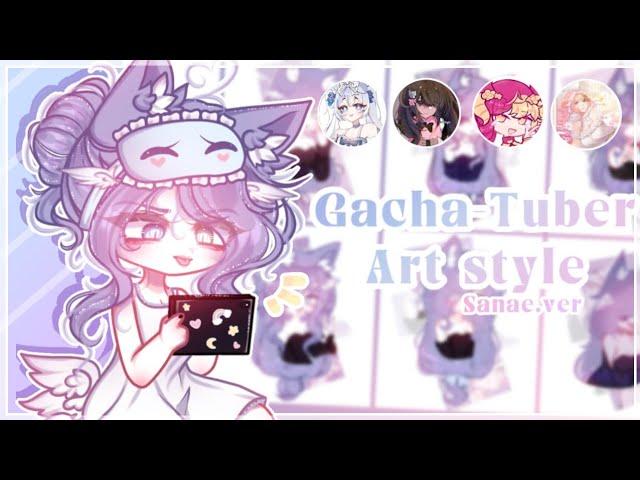 ‼️Drawing Gacha-Tuber art styles on my oc‼️[