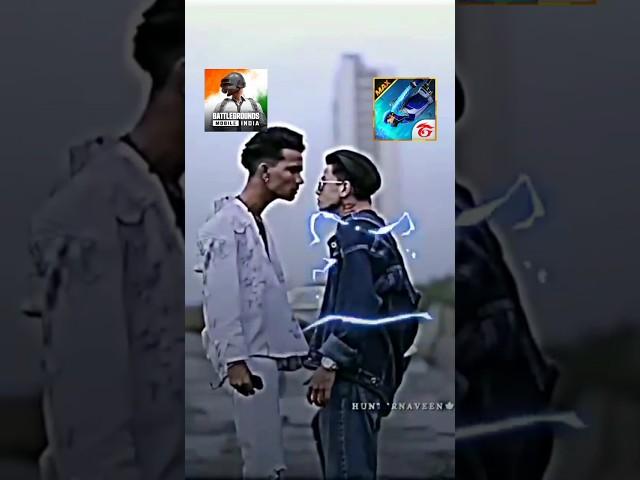 PUBG VS FREEFIRE #pubgvsfreefire #freefirevspubg #shorts #shortvideo