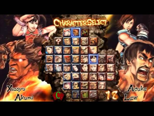 Street Fighter X Tekken Character Select Screen Theme Song (OST)