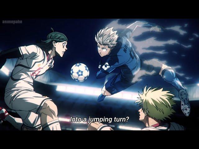 Nagi's stunning goalBlue lock comeback season 2 ep07 || Blue lock vs U-20 japan HD 1080p