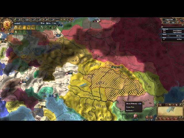 EU4 Scotland Ep 6: Fall of Hungary! Rise of the Ottomon Threat...