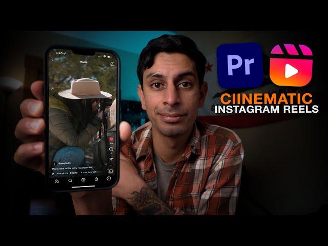 How to Edit Instagram REELS in Adobe Premiere Pro | Cinematic Video Tutorial