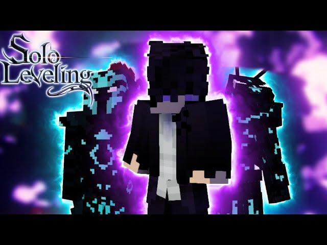 Arise.. Shadow Army! MCPE Solo Leveling Addon Review! [Minecraft Bedrock Edition Mod]