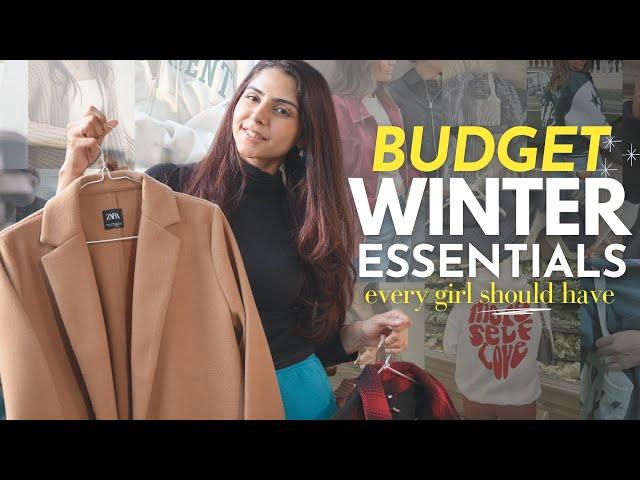 BUDGET *Winter Essentials* every girl MUST-HAVE 