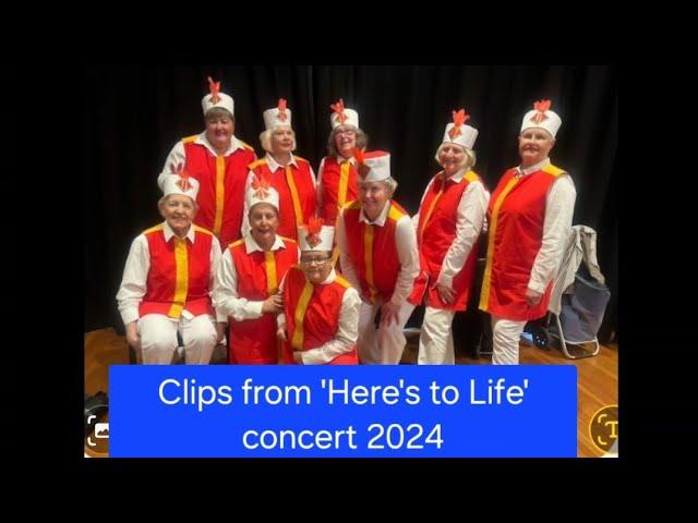 Geri-Actives presents ' Here's to Life ' 2024 concert clips