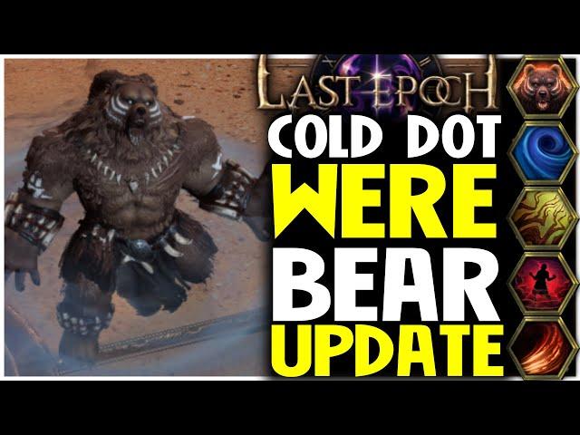 Last Epoch Cold DoT Werebear Druid Build Guide Showcase