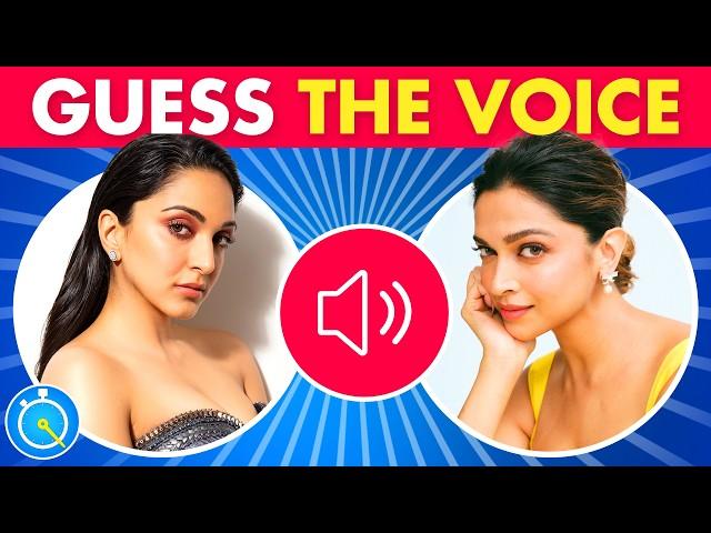 Guess The Bollywood Actress By Voice | Bollywood Quiz