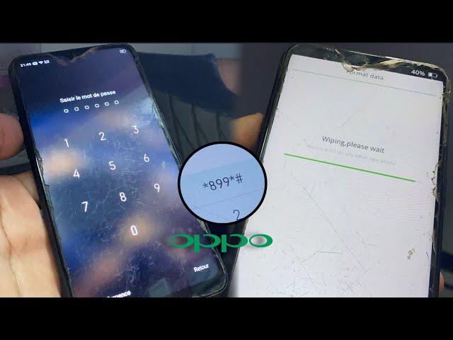 OPPO A1k Hard Reset New Method || Oppo Cph 1923 Pin Unlock