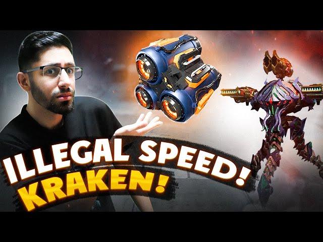 Illegal Speed! KRAKEN INDRA w/ 2 Titan Accelerator Smashing Everything | War Robots Max Gameplay WR
