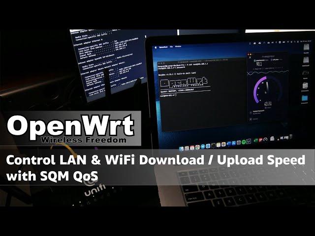 OpenWRT - Bandwidth Limiting for LAN & WiFi - SQM QoS