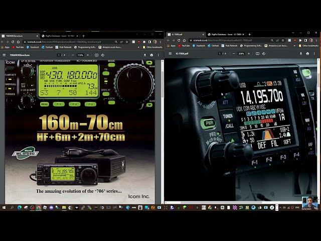 ICOM IC-7000 & ICOM 706MK11G