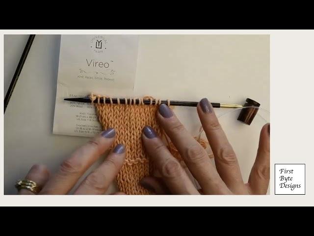 Yarn Review -  Universal Yarn Vireo for Knitters