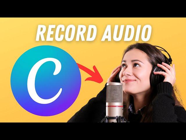 How to Record Audio in Canva | Recording Audio Made Easy | Canva Tutorial