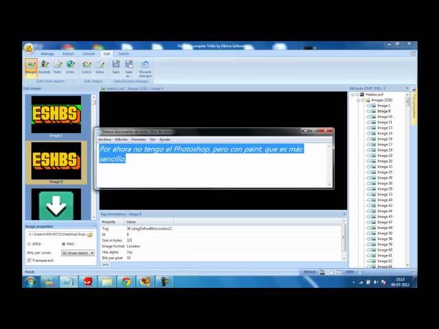 Cómo editar logo de Habbo.swf de SWF propias y usar Flash Decompiler Trillix 4.1