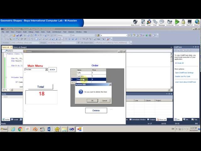 Datagridview &  ComboBox  in VB net How to add items from ComboBox to Datagridview in VB net #