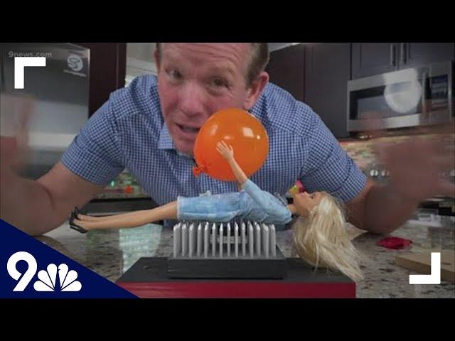 Science Minute: Let's play with a bed of nails