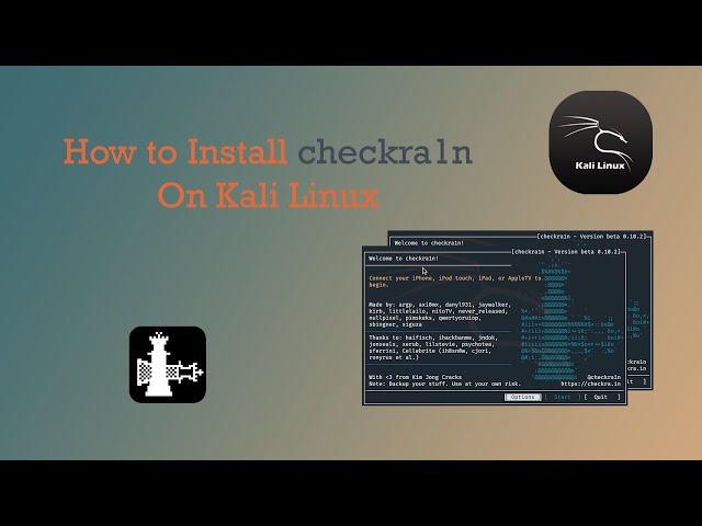 How To: Install checkra1n On Kali Linux