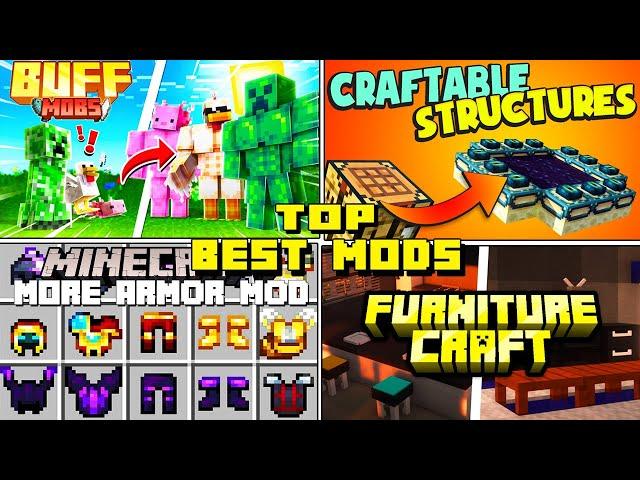 Top Best MODS to Download in Crafting and Building and Minecraft | #daosaogamers