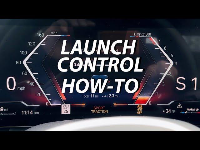 BMW Launch Control:How-to