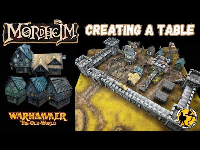 Mordheim | Making My Table for Warhammer: The Old World Themed Mordheim