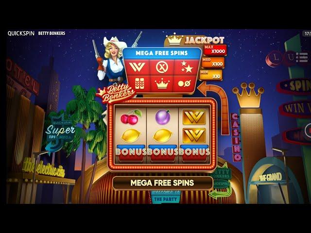 BETTY BONKERS MEGA BIG WIN! Online casinolarda dik kazanç