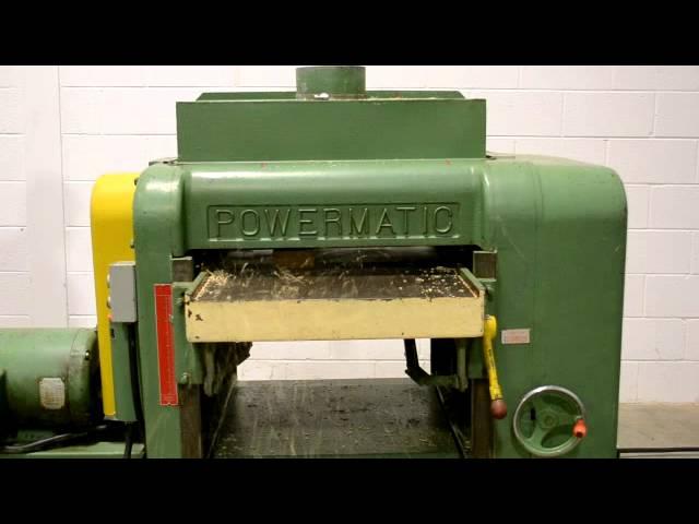 Powermatic 221 20" 7.5HP Planer