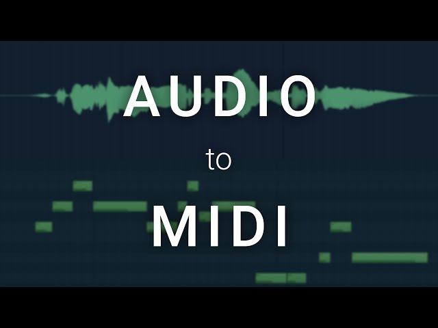 How To Convert Audio To MIDI in FL Studio