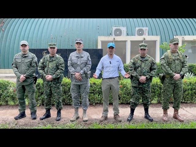 Ministro de Defensa condena ataque y secuestro de 29 uniformados en Argelia y El Tambo, Cauca