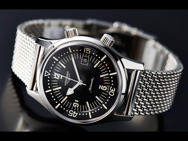 The Longines Legend Diver That Won Us Over, It's All About That Milanese Bracelet!