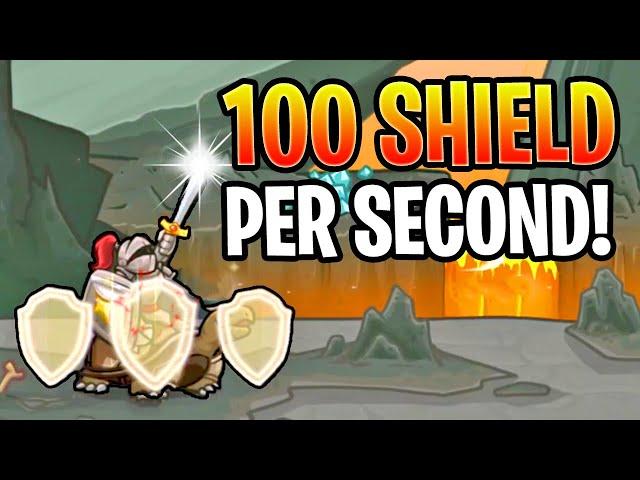 This is the 100 Shield Per Second Mega Tank! | Skill Legends Royale