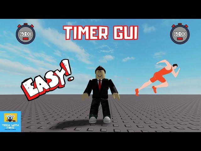 How to Make a Timer GUI - Roblox Studio Tutorial