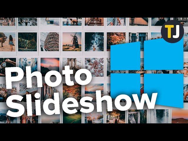 How to Set Up an Image Slideshow in Windows 10!