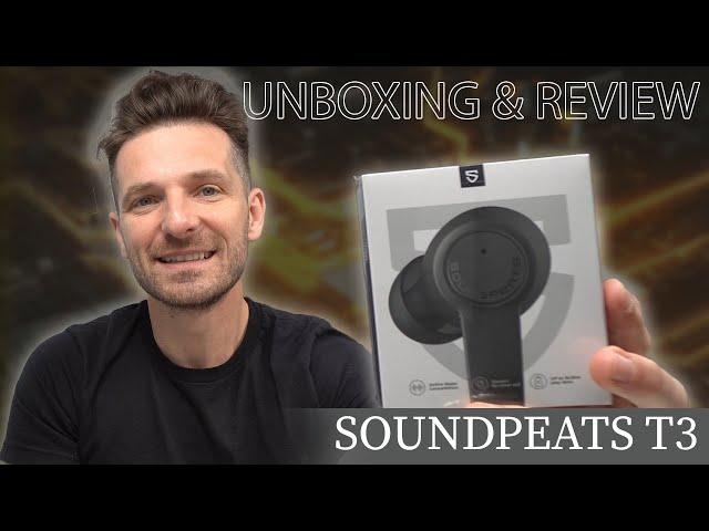 SoundPeats T3 Earbuds Unboxing and Full Review | Music and Mic Test