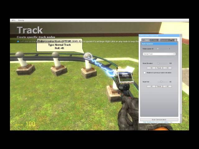 Garry's mod 13 Lua Rollercoaster Tutorial