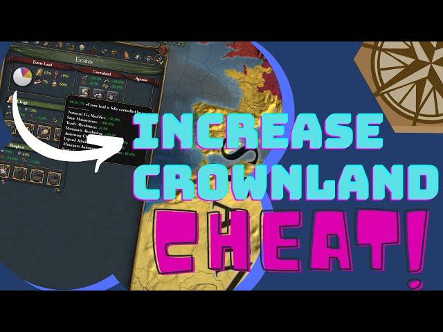 EUIV Increase Crownland cheat