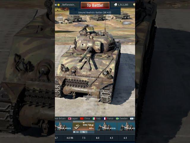 German Sherman M4 748 (a) in War Thunder